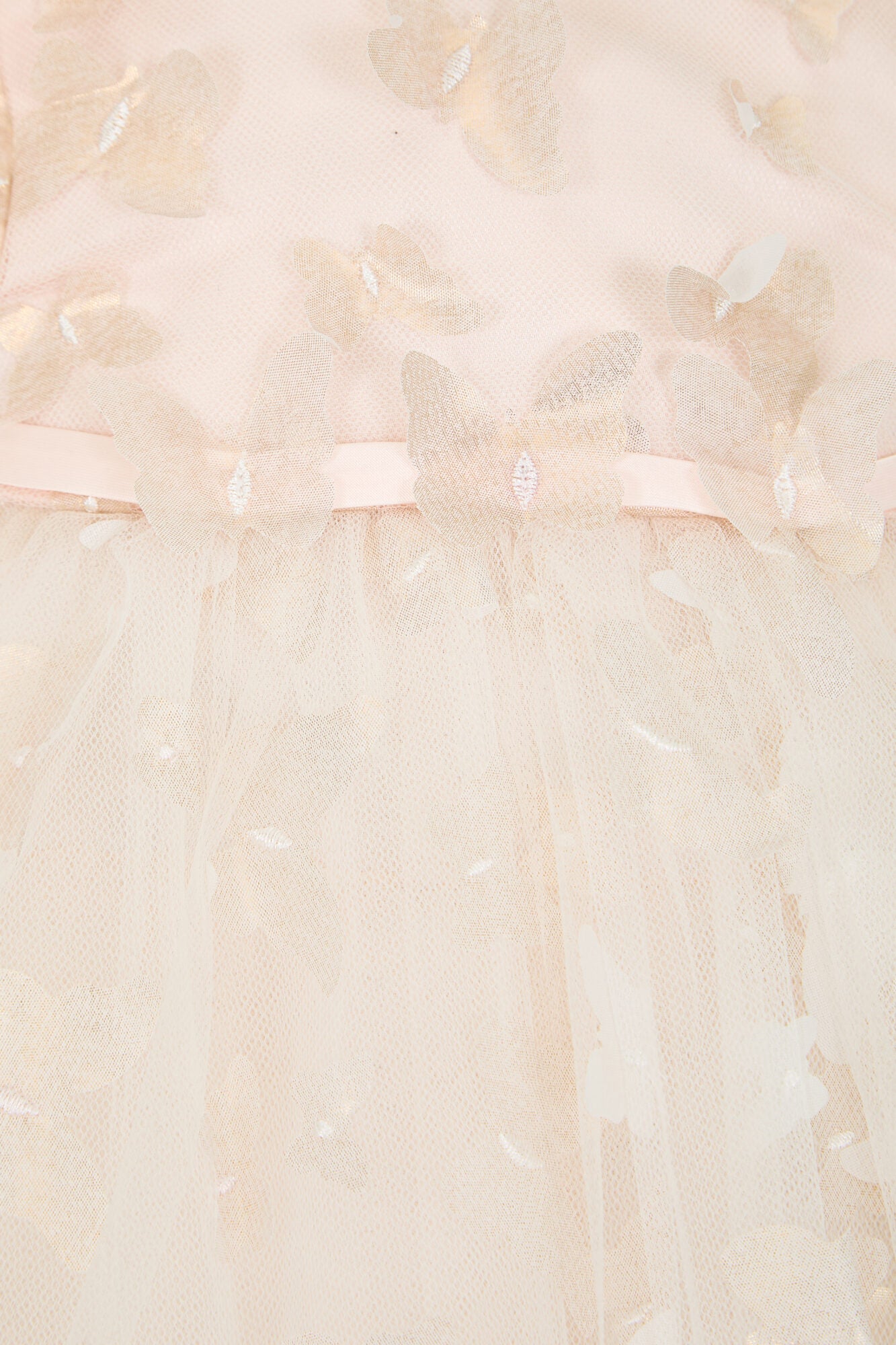 Elegant 3D Butterflies Dress