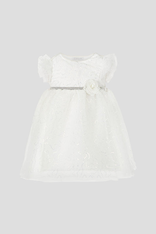 Beautiful White Dress with Bodysuit