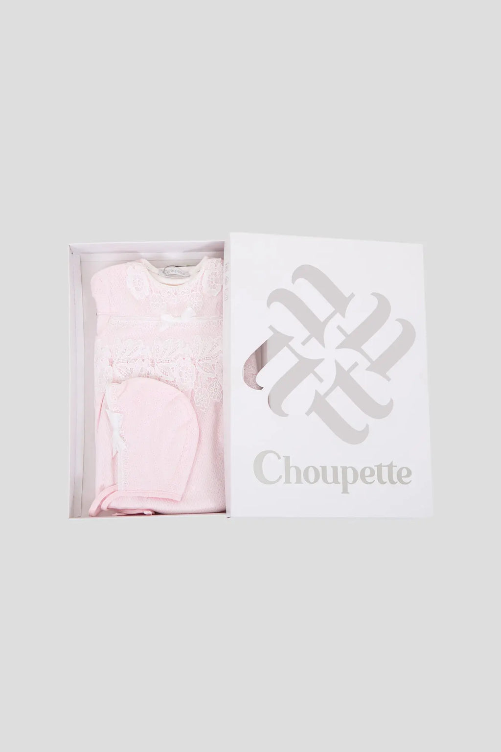 Smart Gift Set for Newborn baby girl (overall and bonnet)