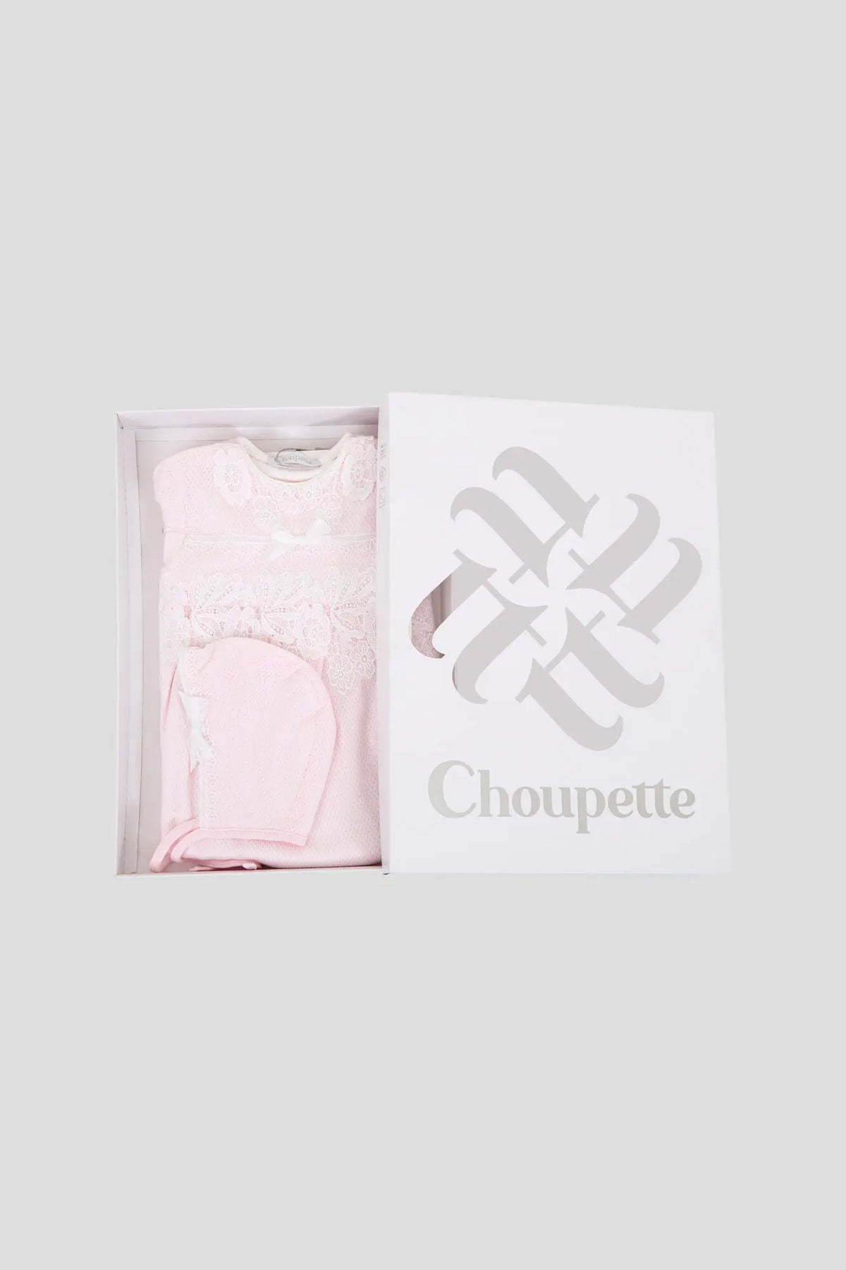 Smart Gift Set for Newborn baby girl (overall and bonnet)