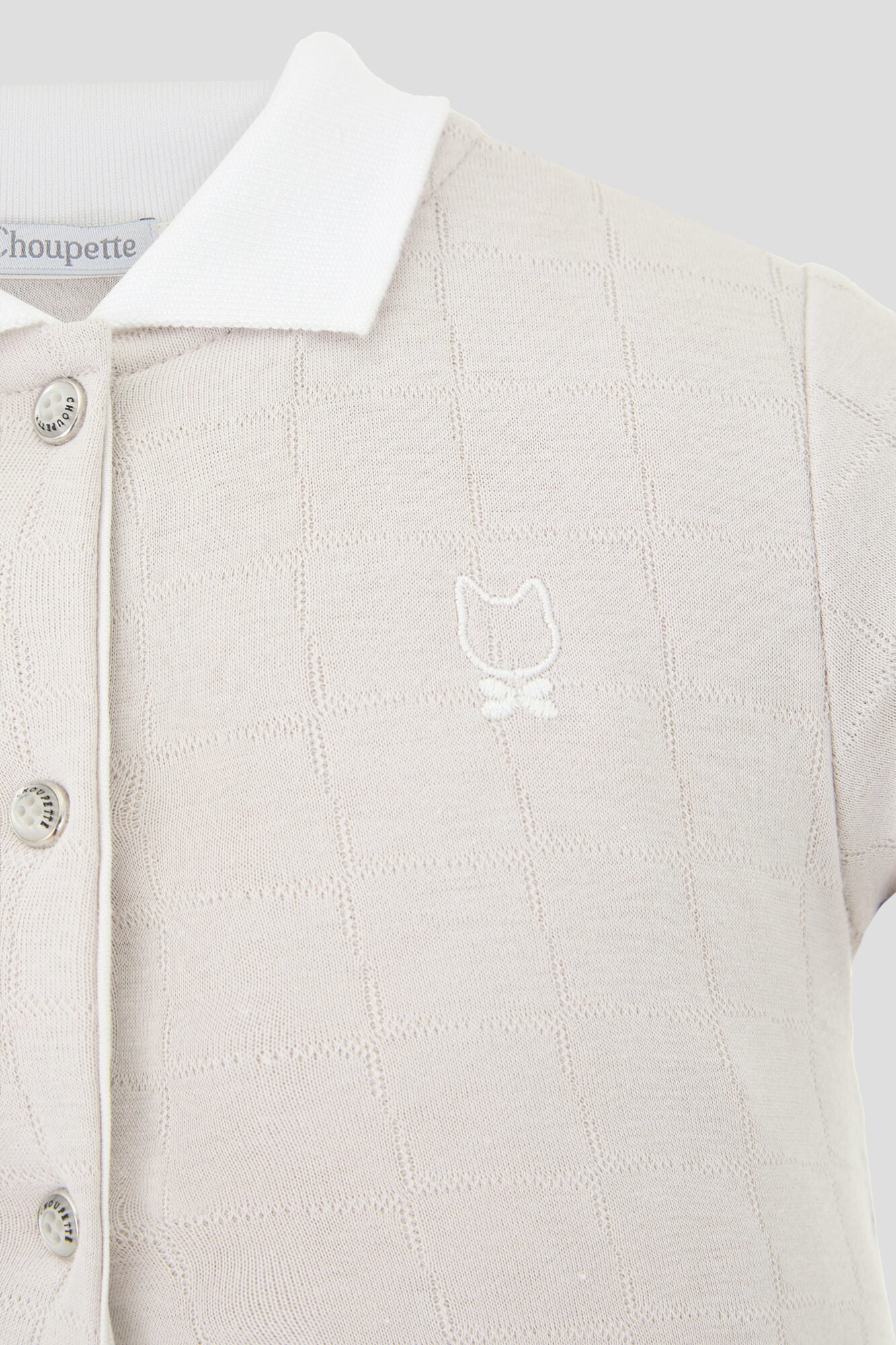 Collar Beige Overall