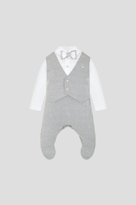 Elegant Bow-tie Overall