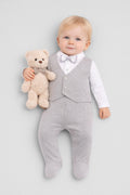 Elegant Vest with Bow-tie Overall