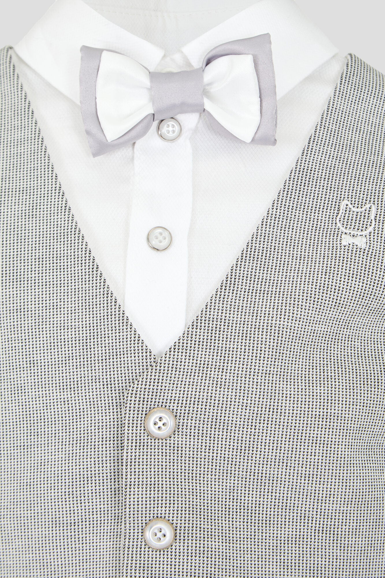 Elegant Bow-tie Overall