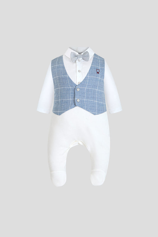 Elegant Bow-tie Overall