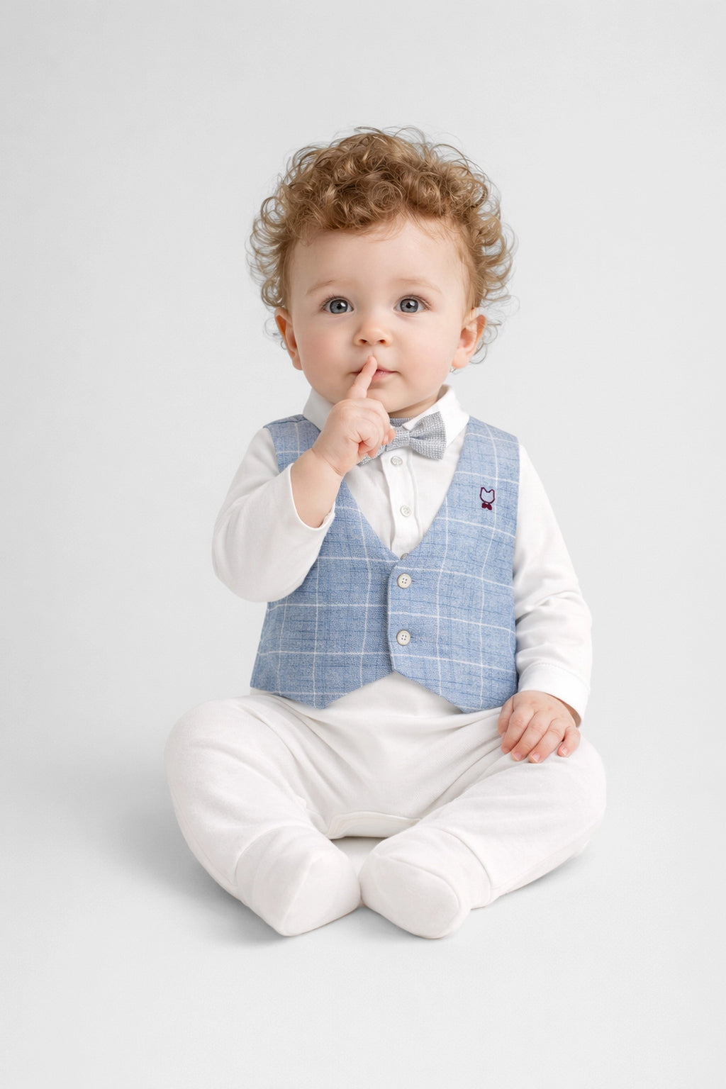 Elegant Bow-tie Overall