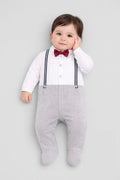 Suspenders Decorated Jumpsuit