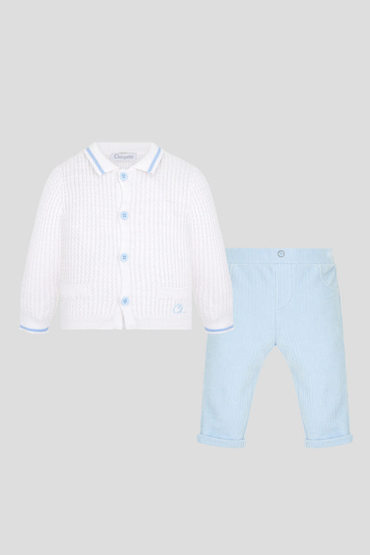 Smart Cardigan and Pants Set