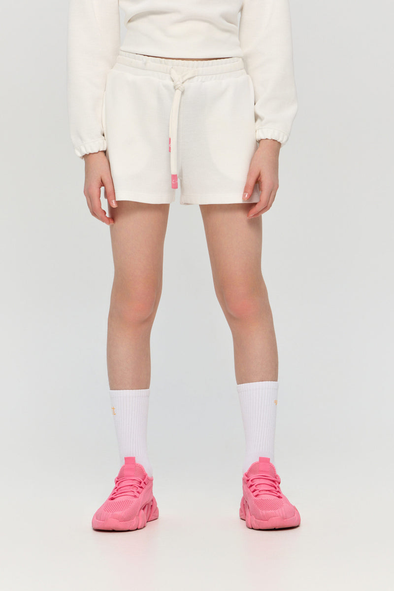 Sports Set White with Embroidery