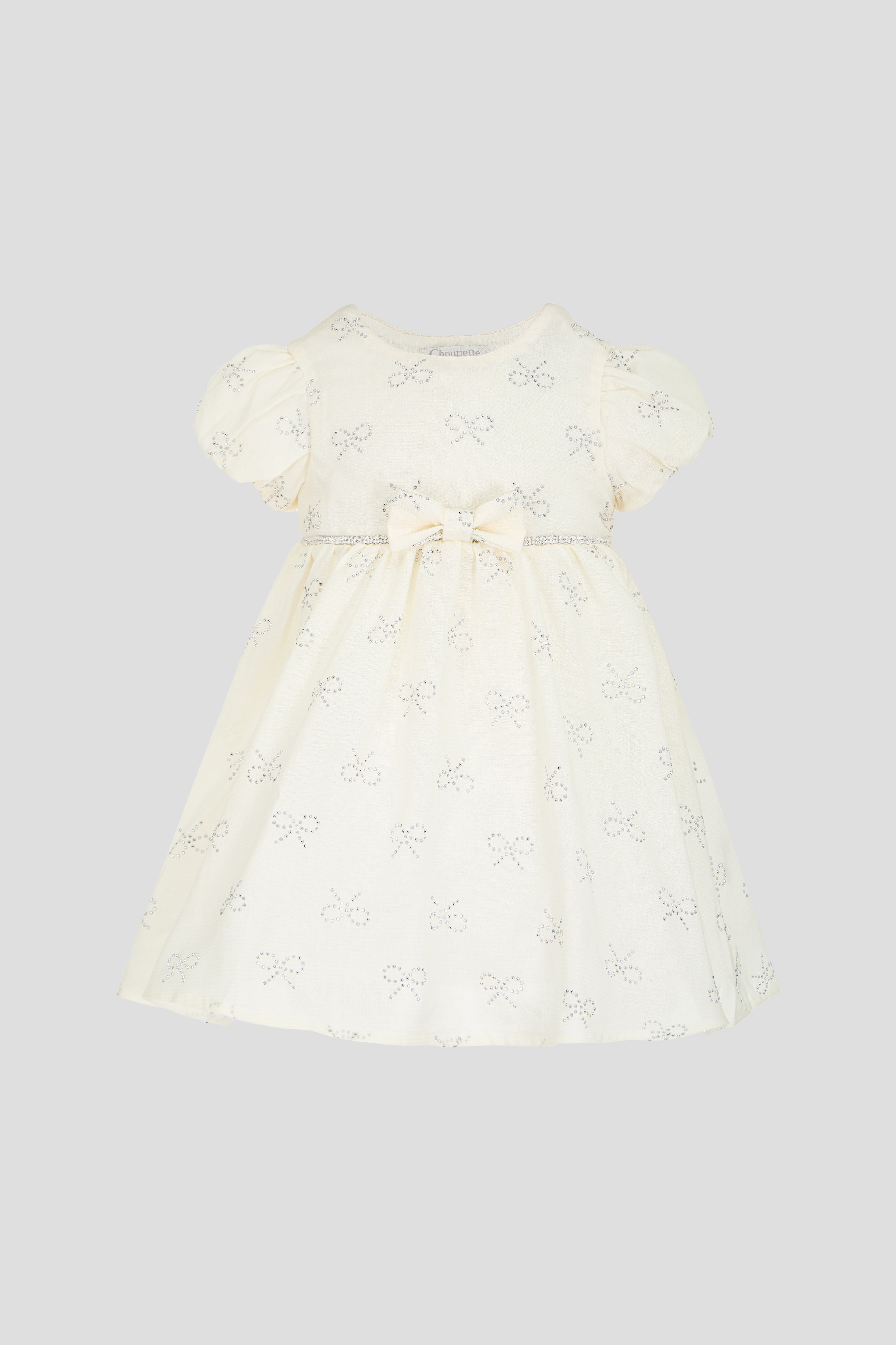 Smart Bow Dress Set (dress, shorts)