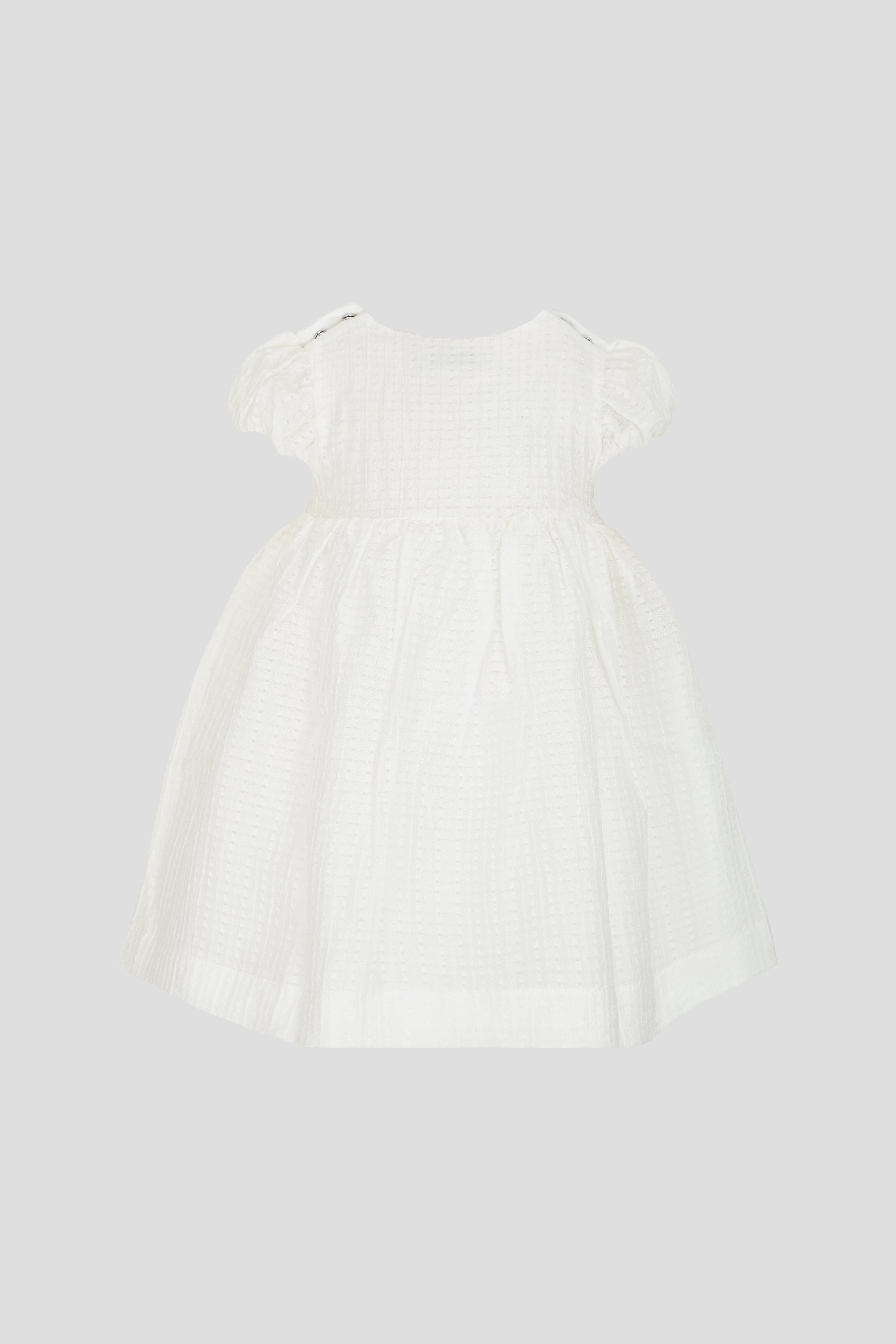 Elegant Dress Set with 3D Flower Headband