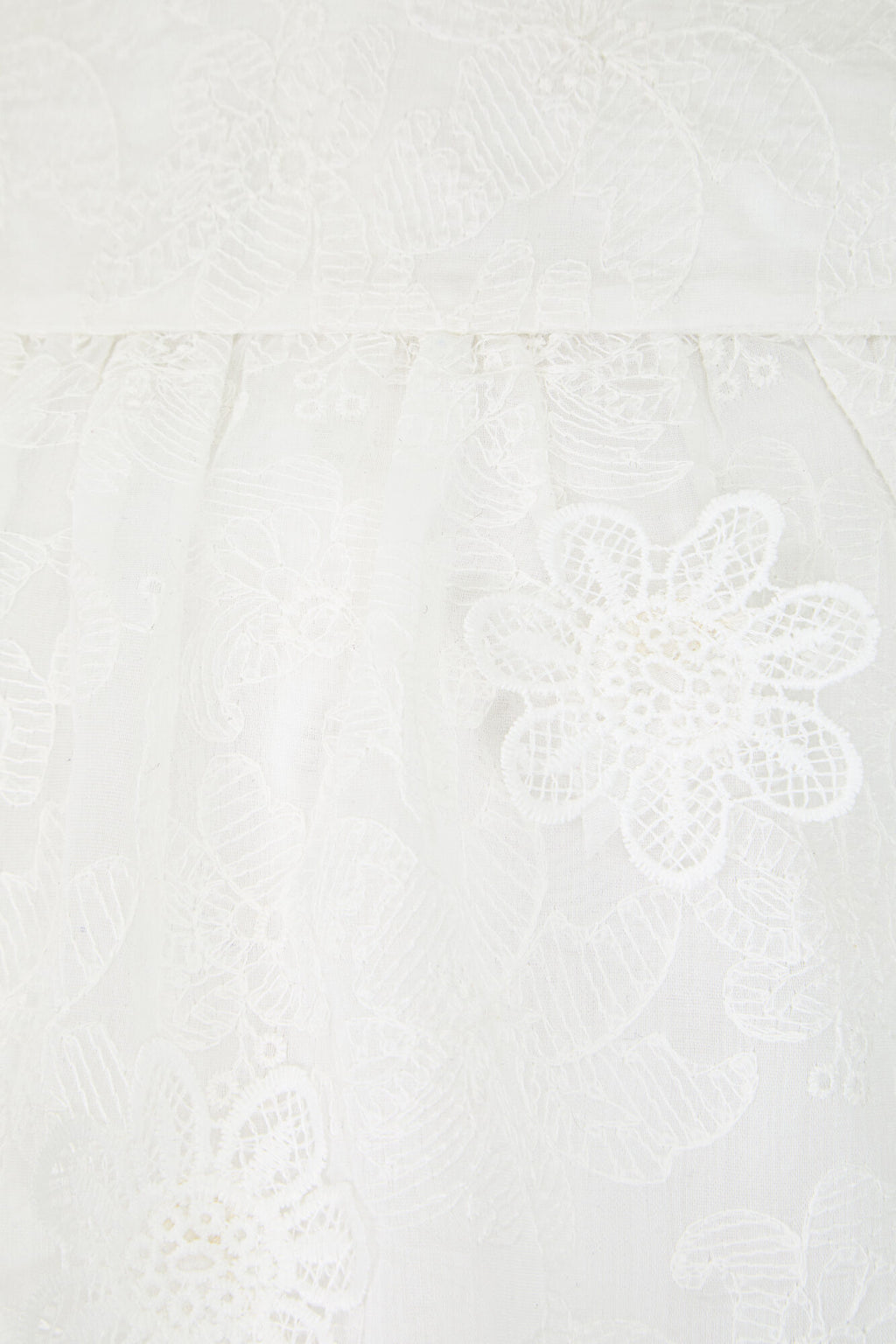 Chiffon Embroidered Set (Overall-Dress and Bonnet) for newborn baby girl