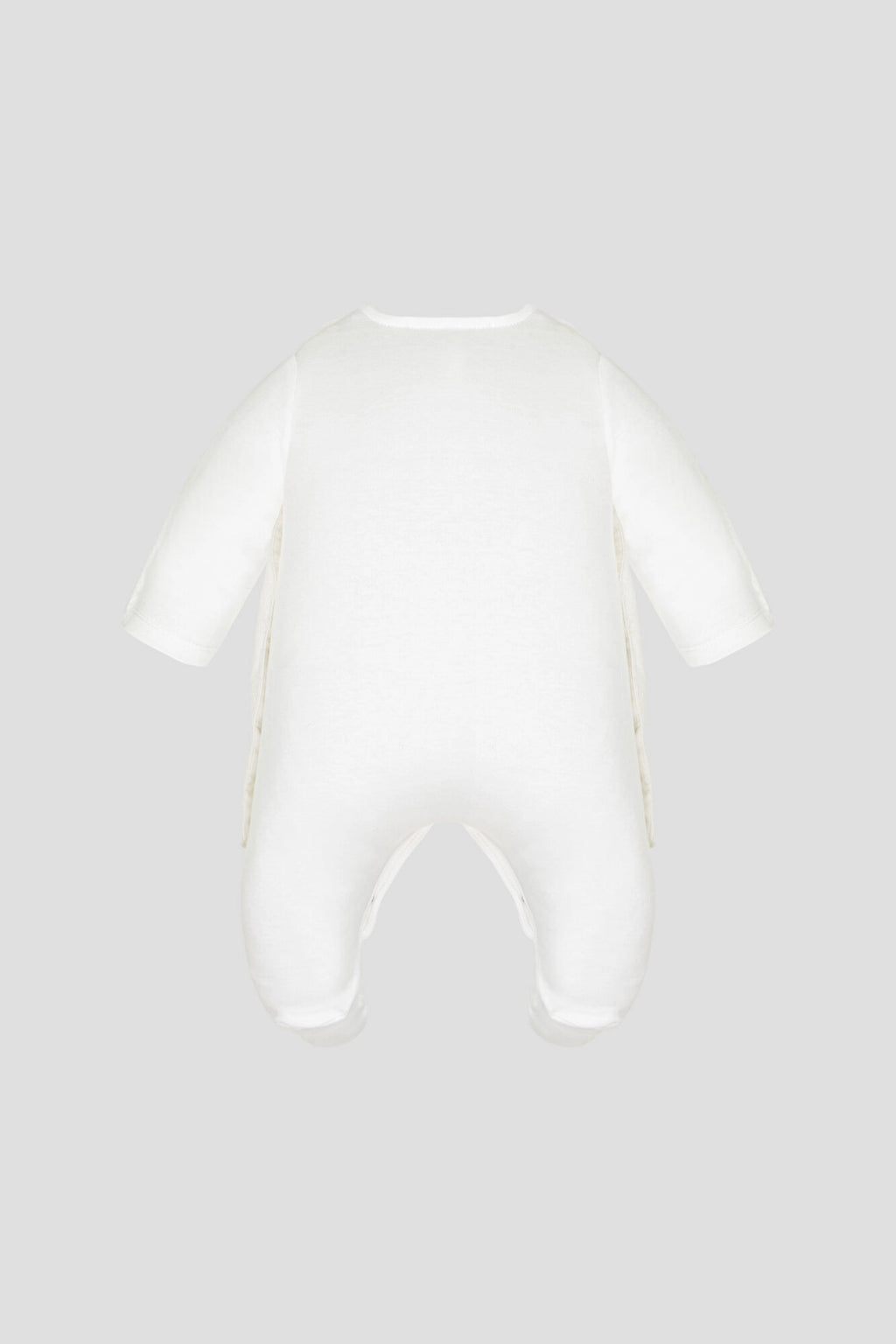 Chiffon Embroidered Set (Overall-Dress and Bonnet) for newborn baby girl