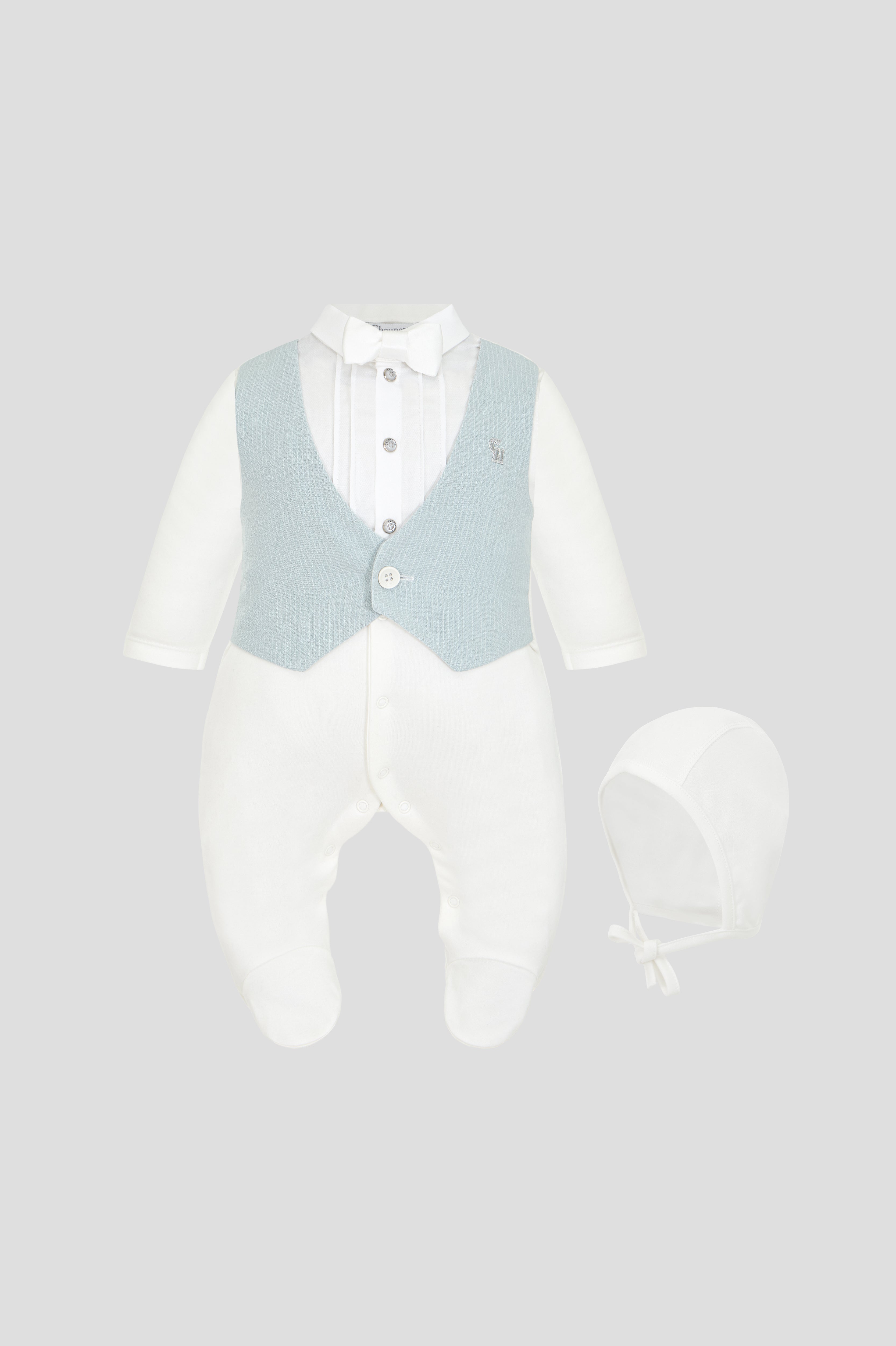 Smart Summer Party Set (Overall and Bonnet)