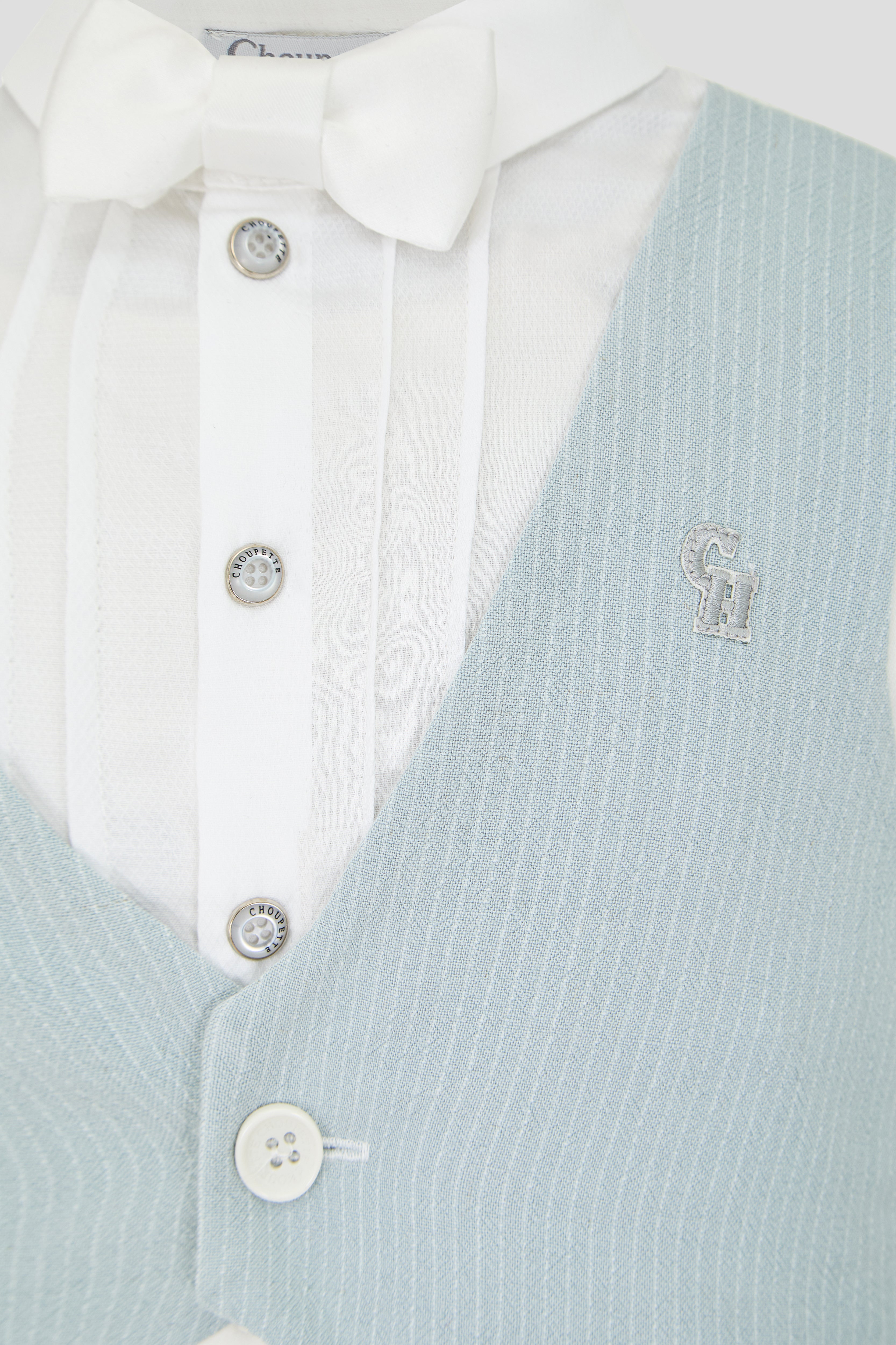 Smart Summer Party Set (Overall and Bonnet)