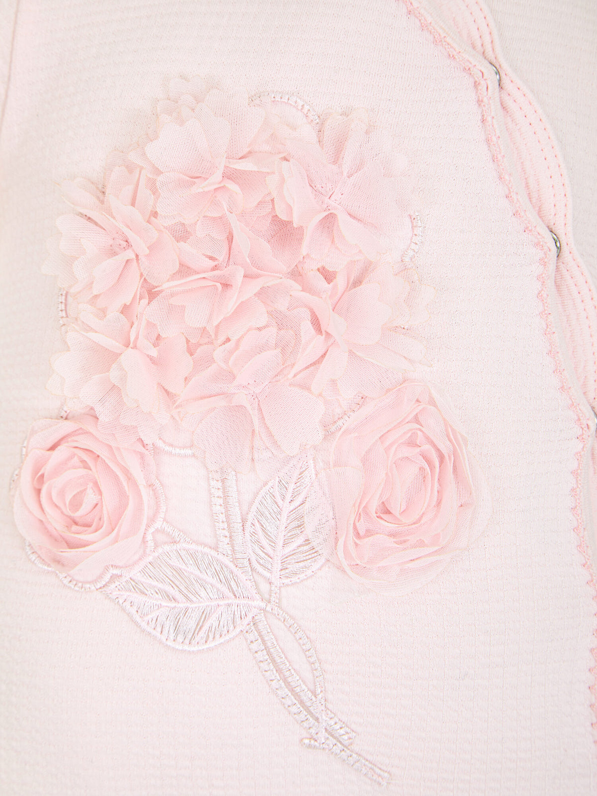 Smart Gift Set for newborn baby girl (overall and bonnet)