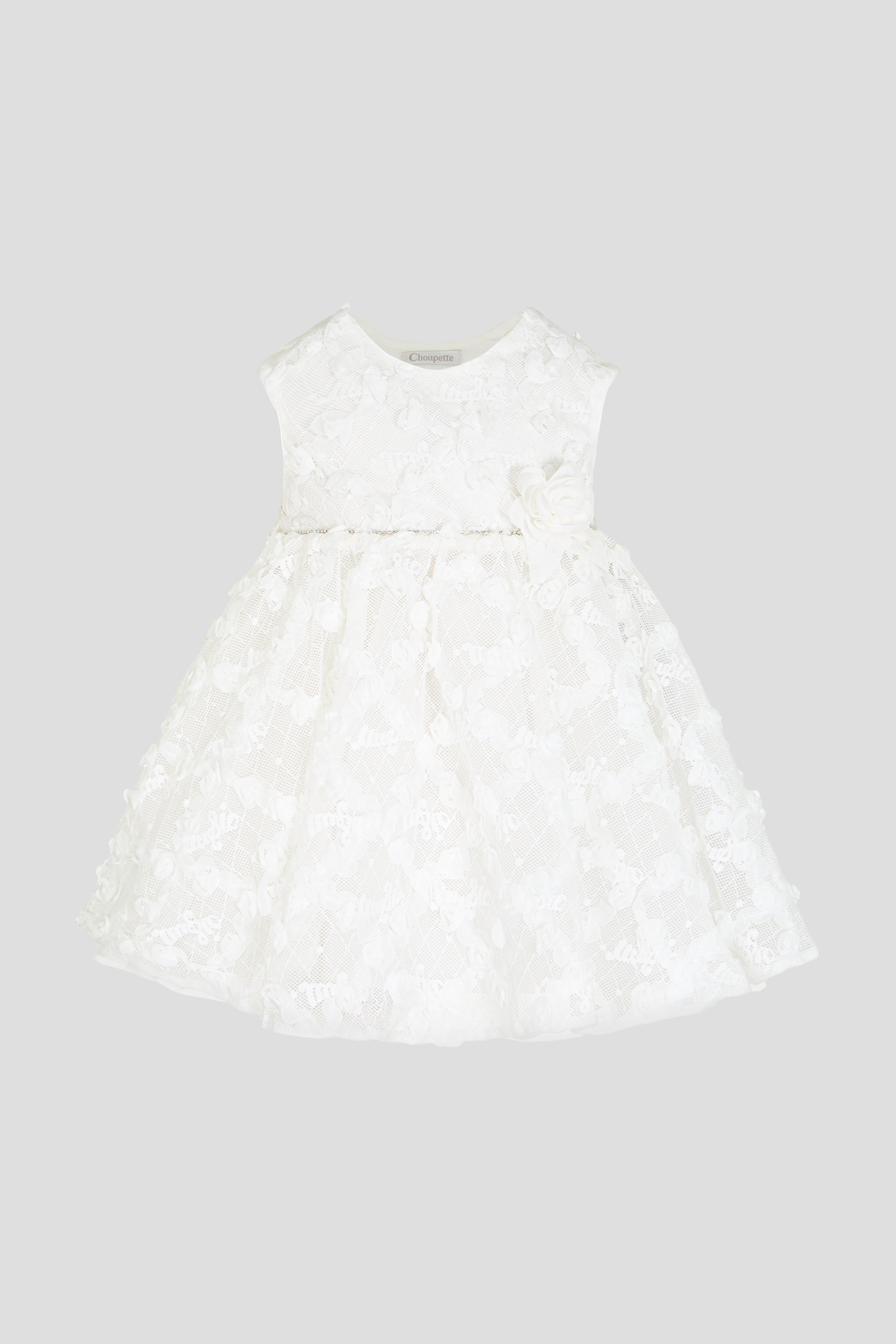 3D Flower Summer Party Dress Set (dress, shorts)