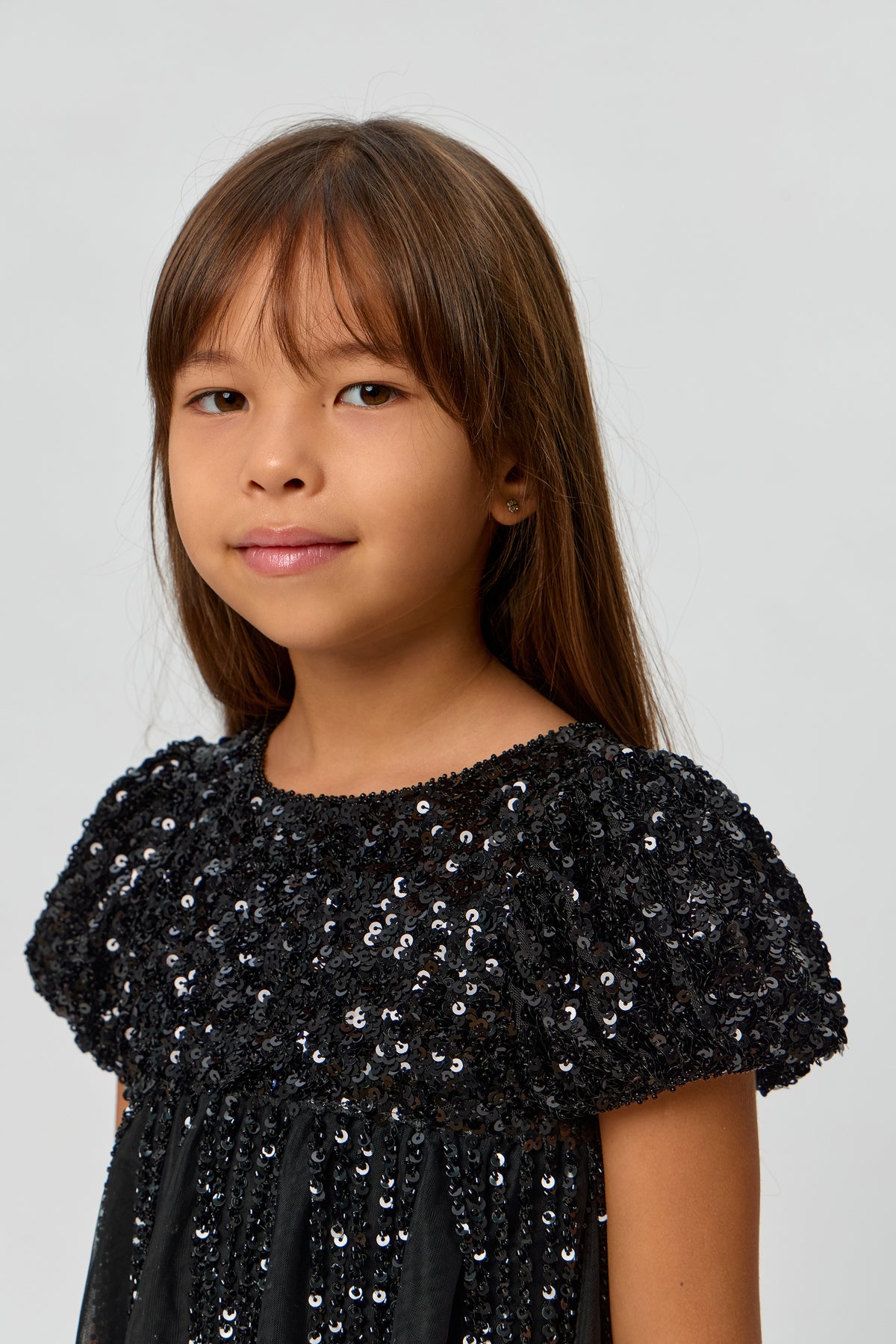 Cocktail Dress with Sequence Threads