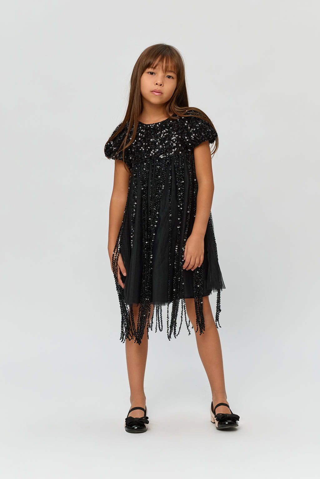 Cocktail Dress with Sequence Threads