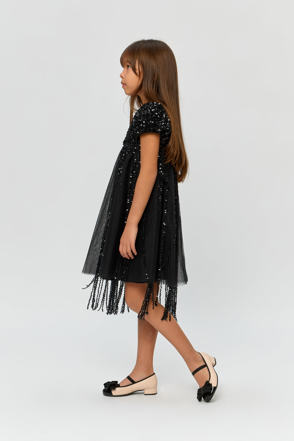Cocktail Dress with Sequence Threads