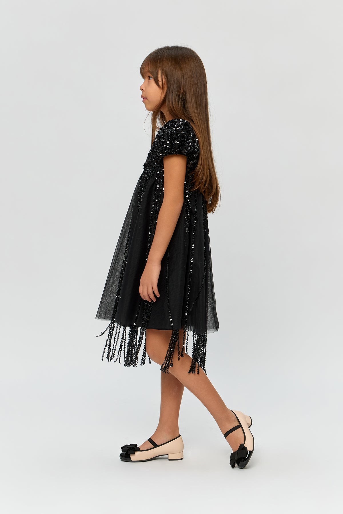 Cocktail Dress with Sequence Threads