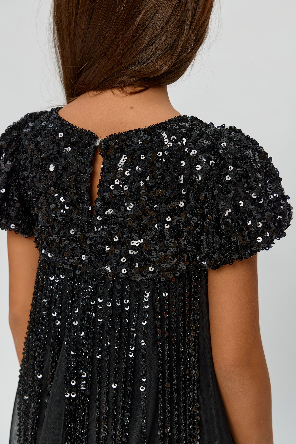 Cocktail Dress with Sequence Threads