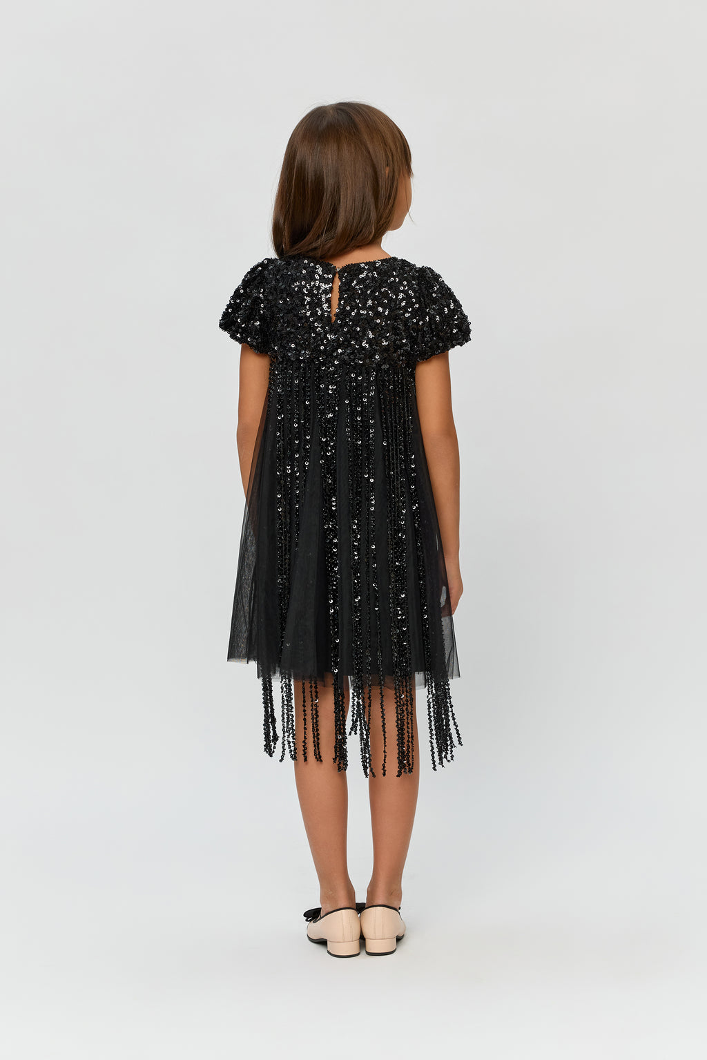 Cocktail Dress with Sequence Threads