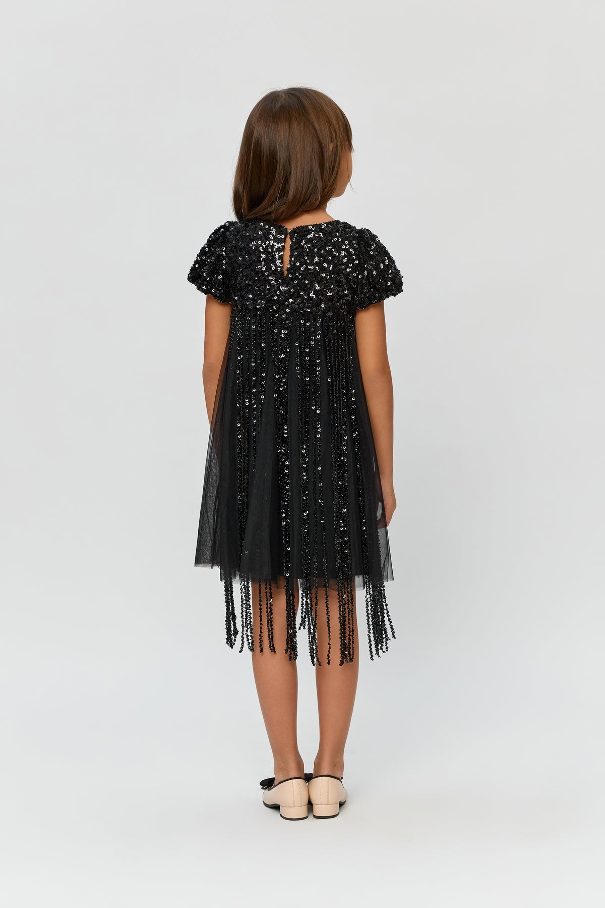 Cocktail Dress with Sequence Threads