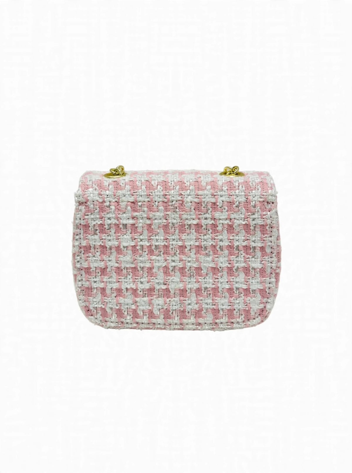 Pink Little Tweed with Chain