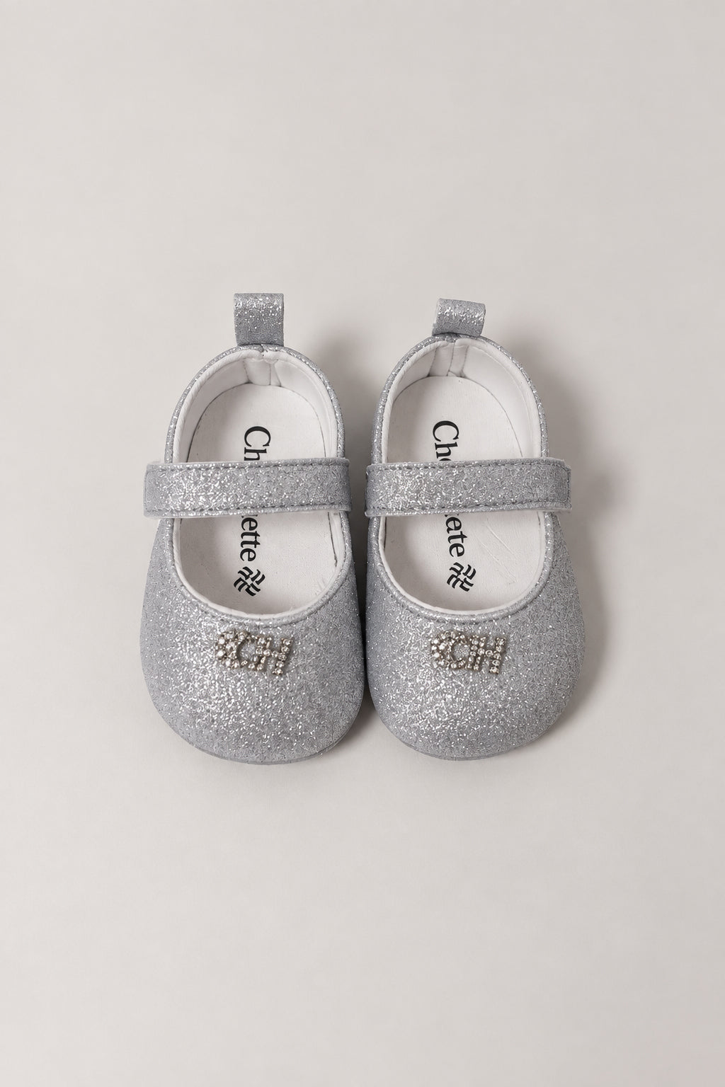 Silver Booties for baby girl