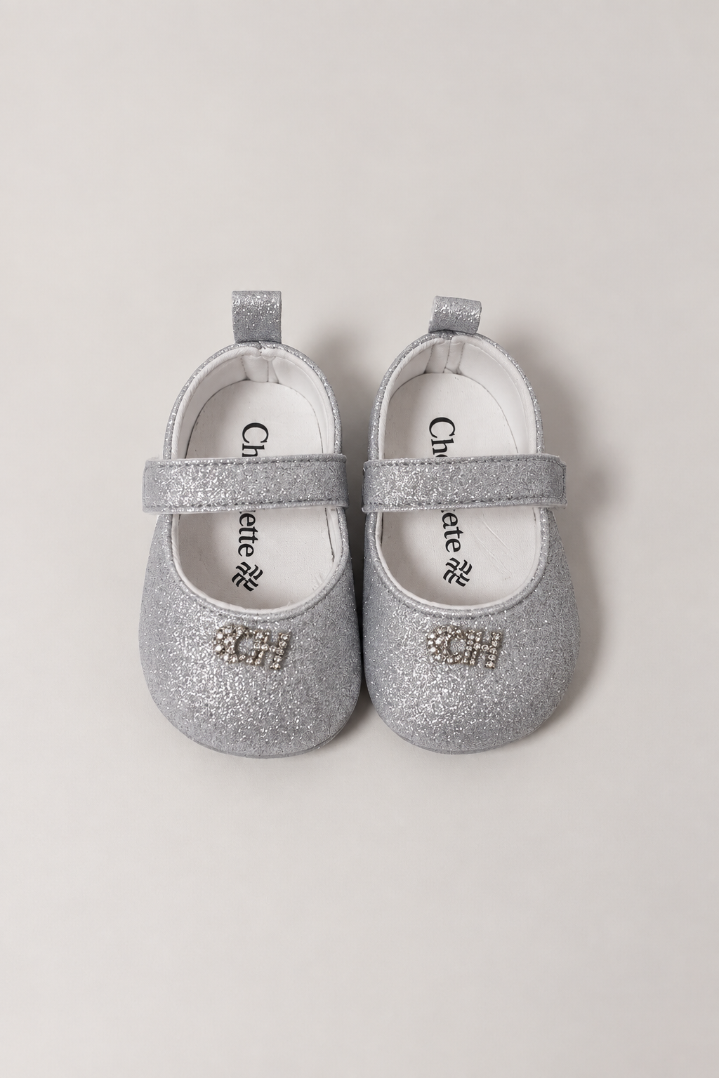Silver Booties for baby girl