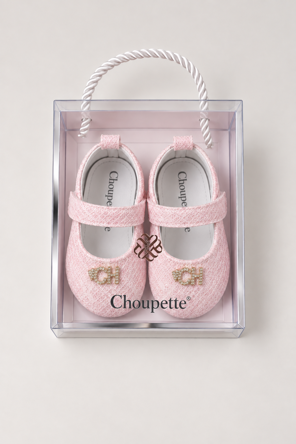 Elegant Pink Booties for baby girl