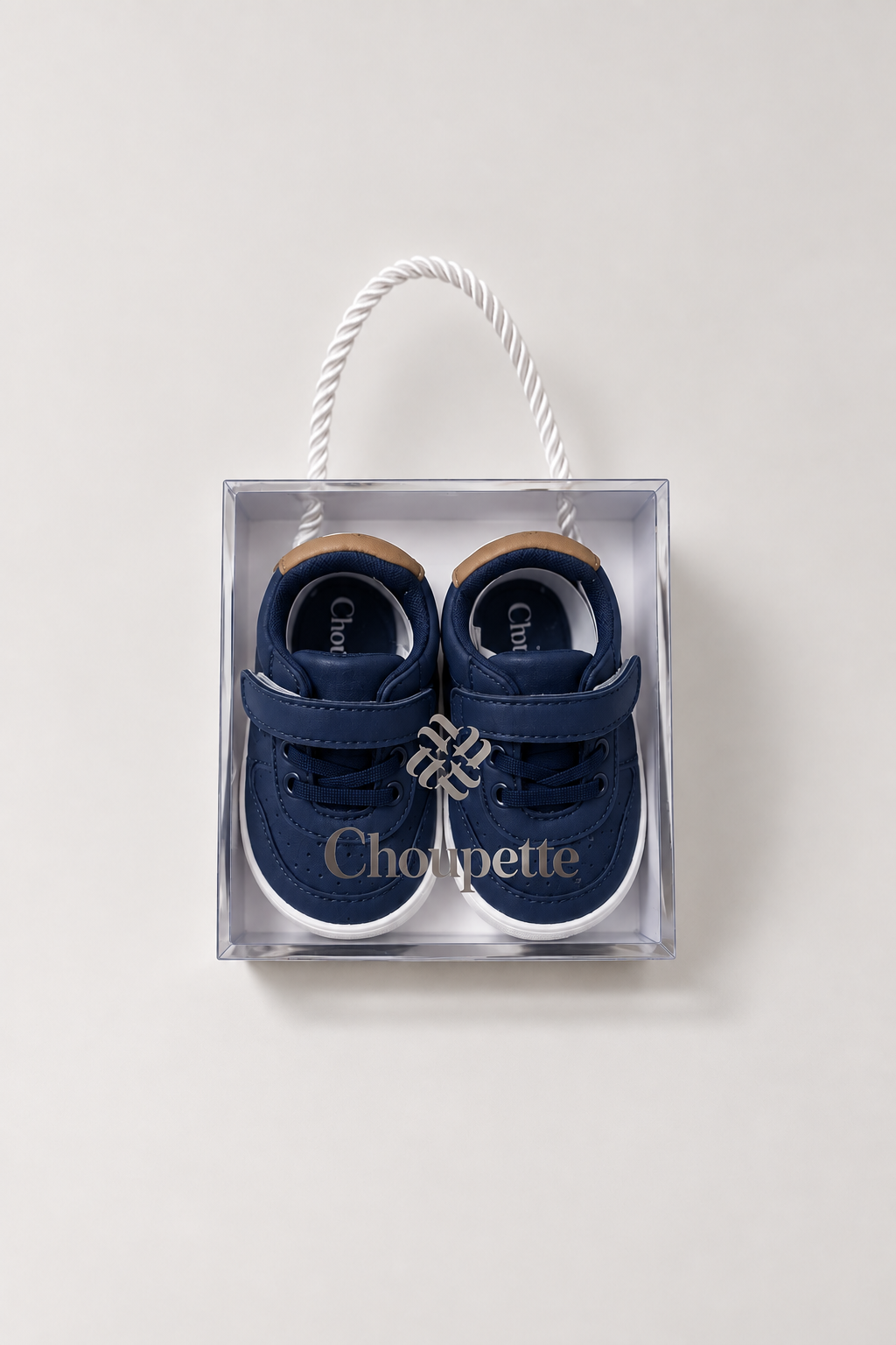 Sneaker-style Booties for baby boy