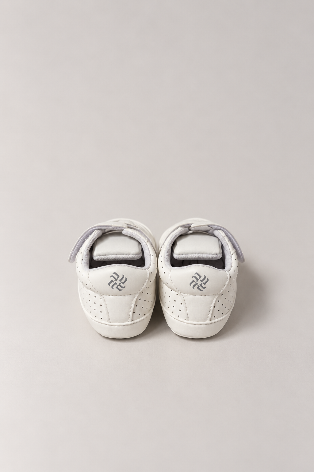 White Sneakers like Booties for baby