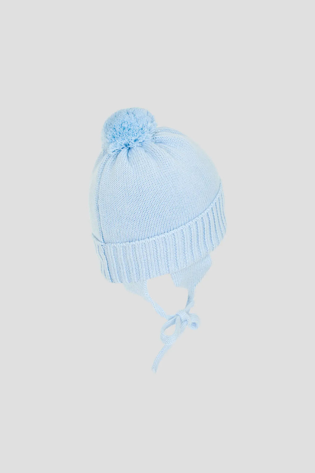 Knitted Hat with strings for babies