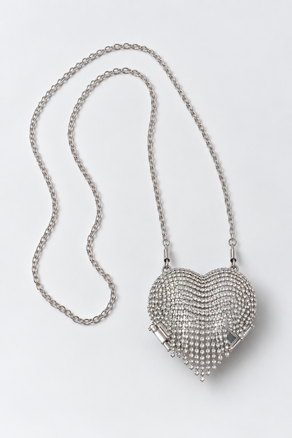 Silver Handbag "Heart"