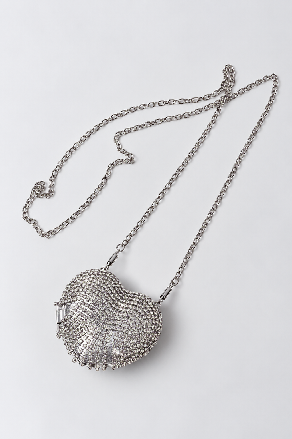 Silver Handbag "Heart"