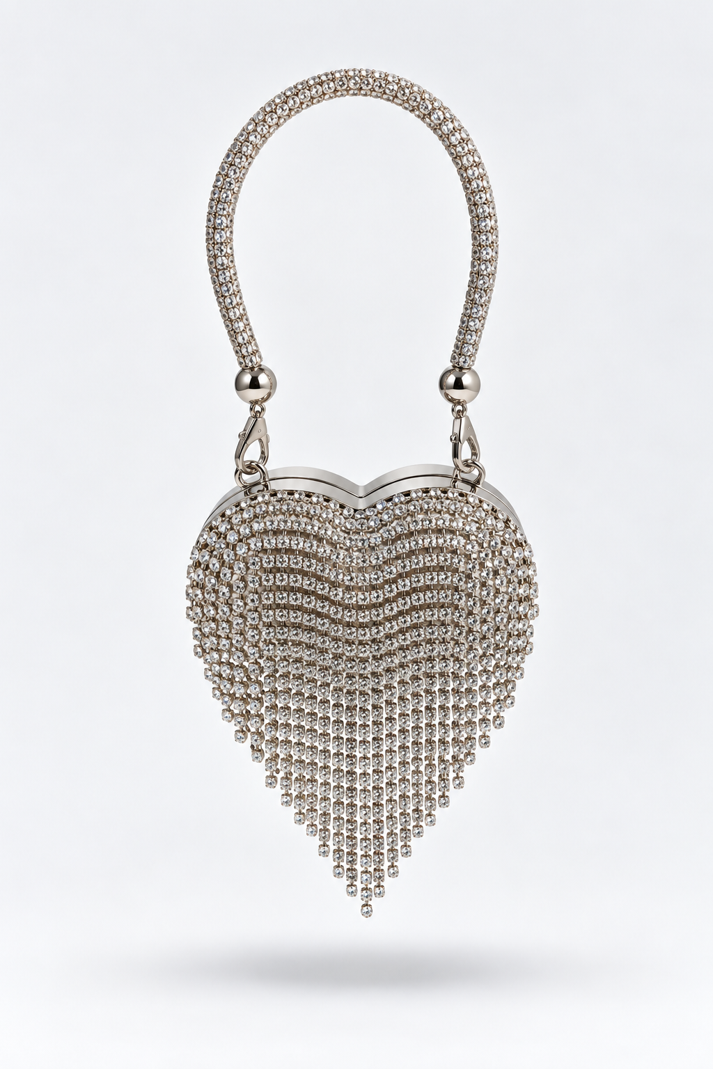 Silver Handbag "Heart"