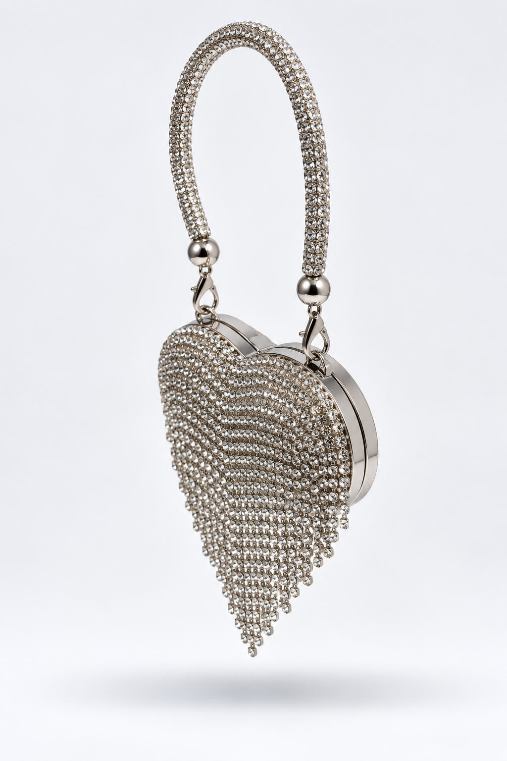 Silver Handbag "Heart"