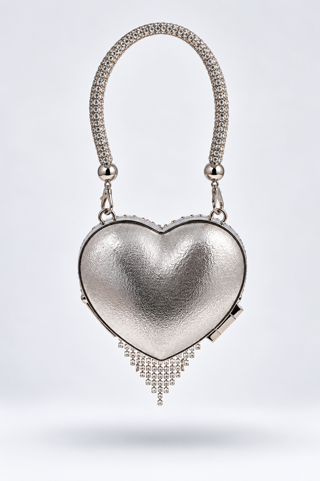 Silver Handbag "Heart"