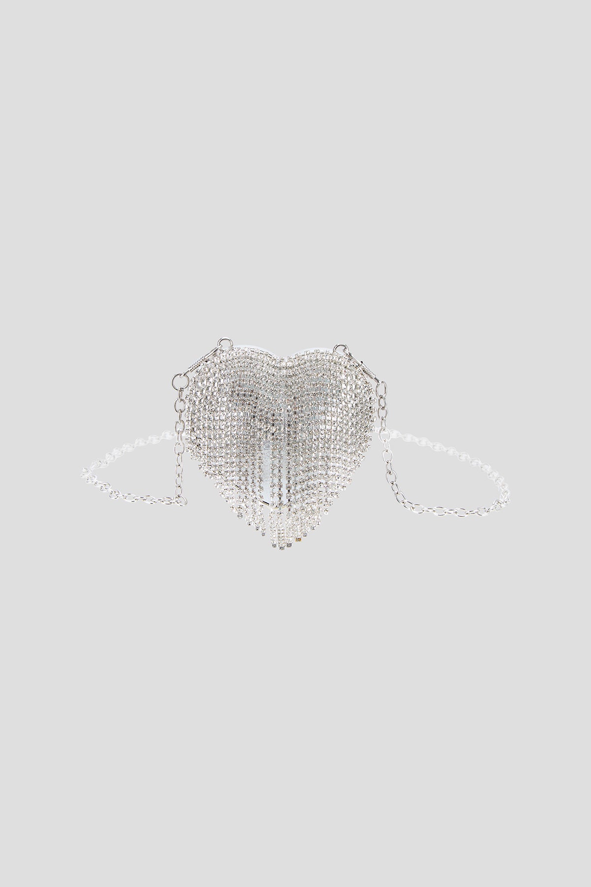Silver Handbag "Heart"