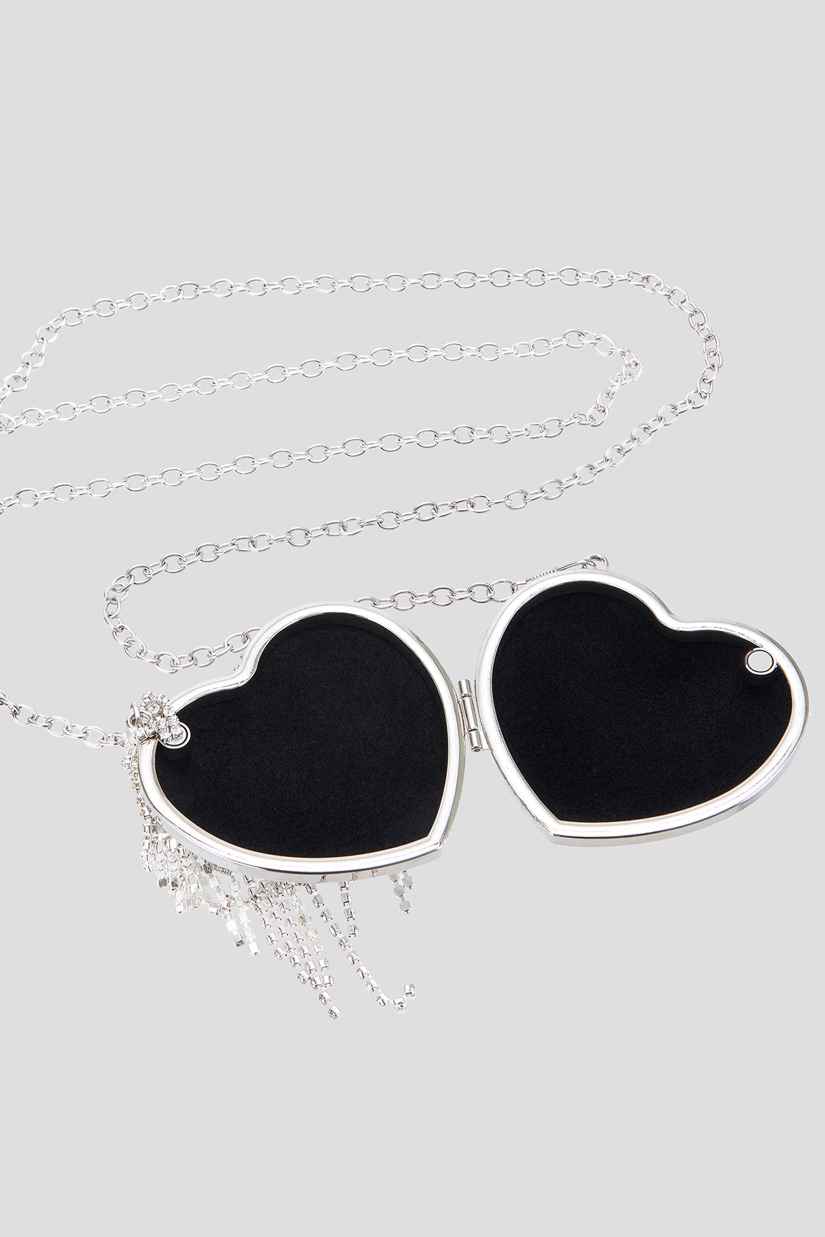 Silver Handbag "Heart"