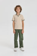 Khaki Twill Pants for boy