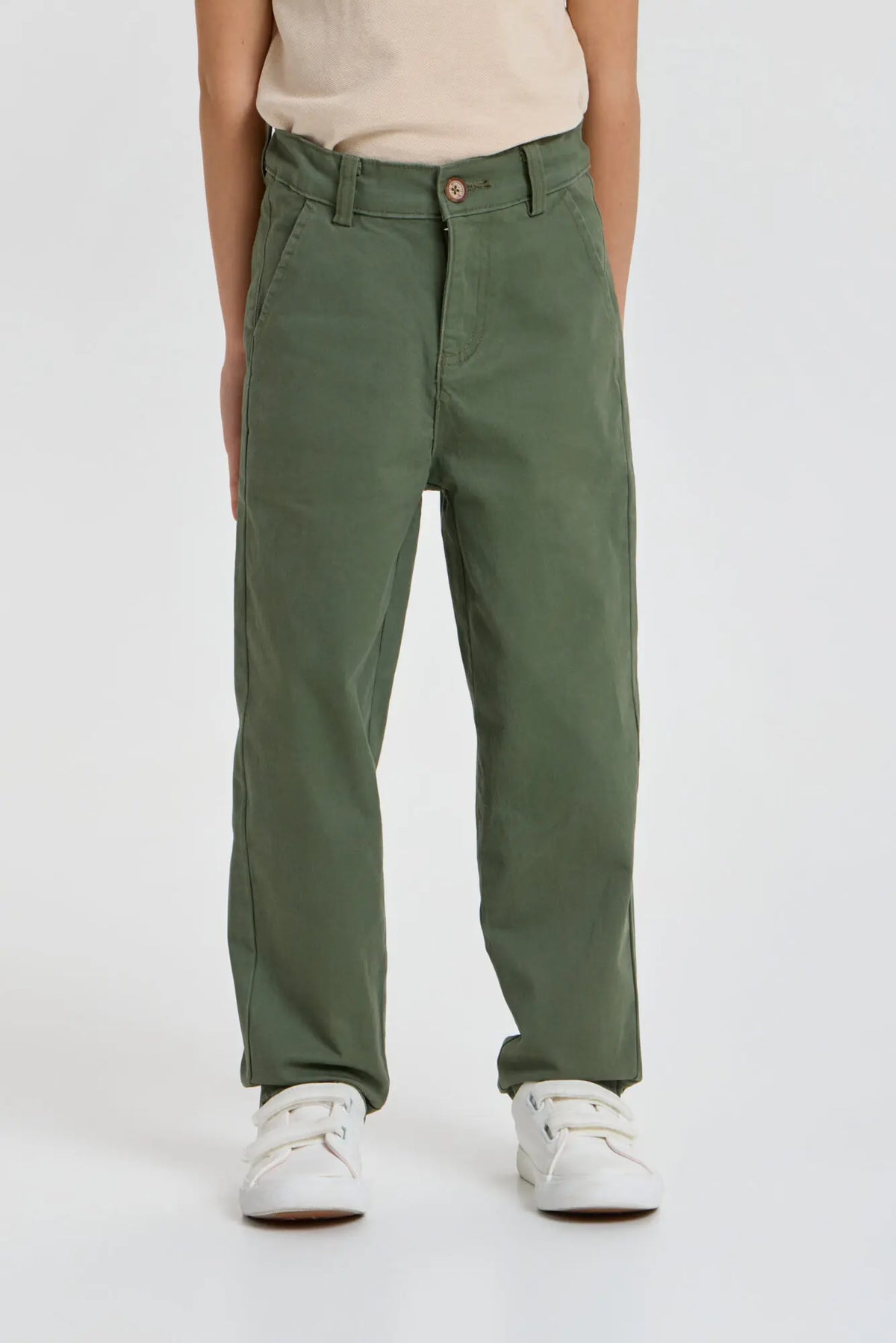 Khaki Twill Pants for boy