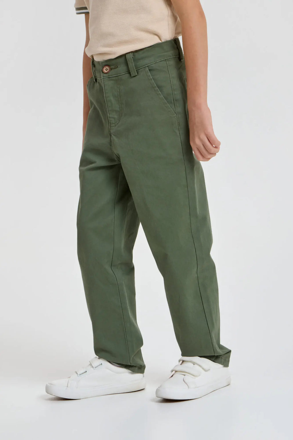 Khaki Twill Pants for boy