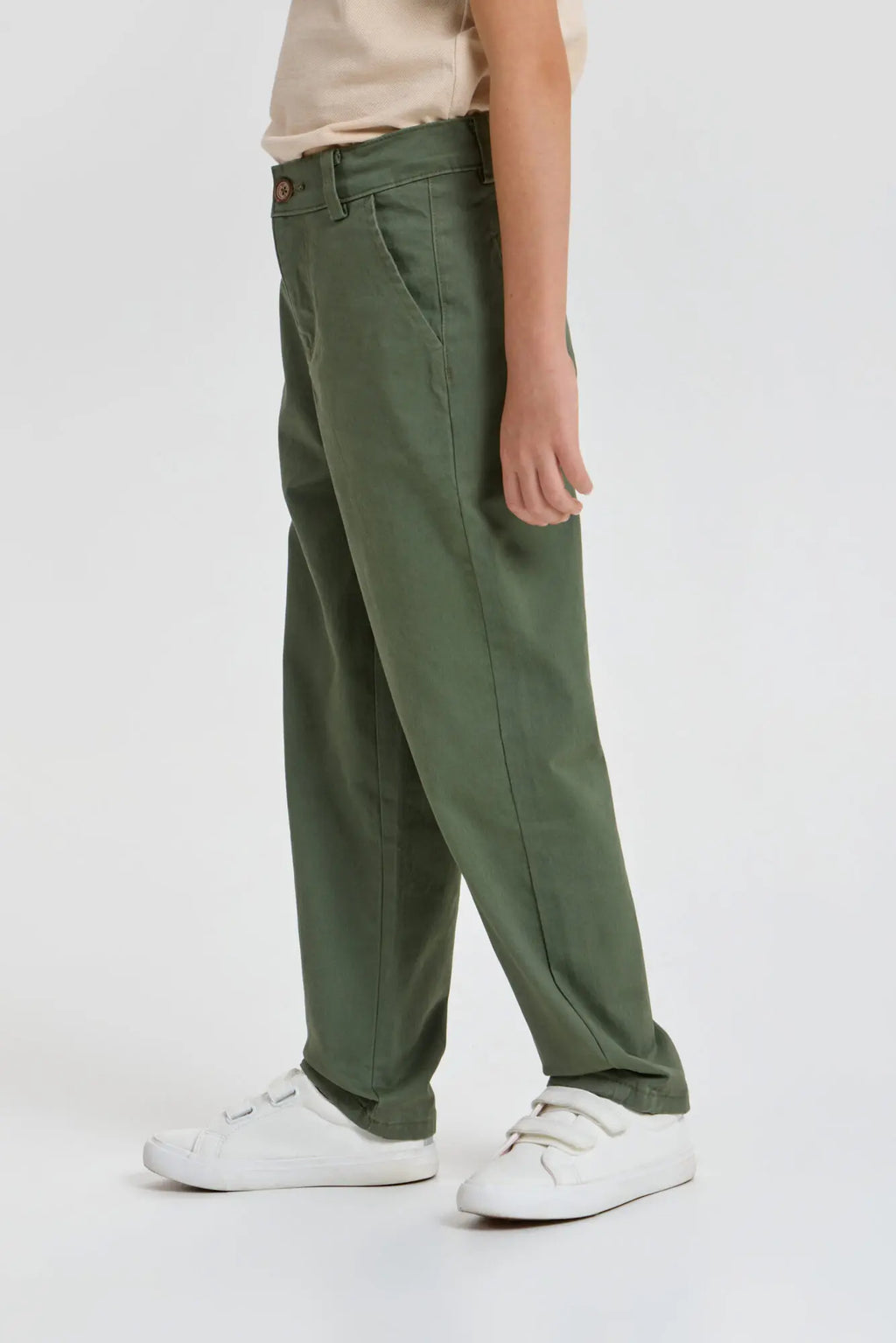 Khaki Twill Pants for boy