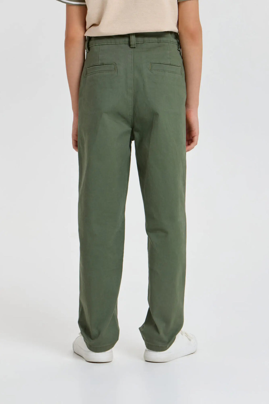 Khaki Twill Pants for boy