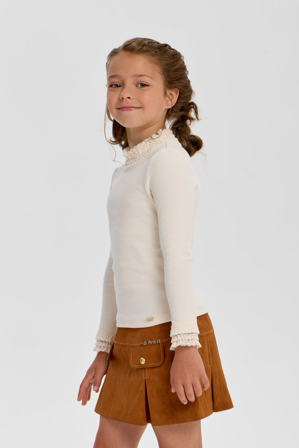 Turtleneck with Laces