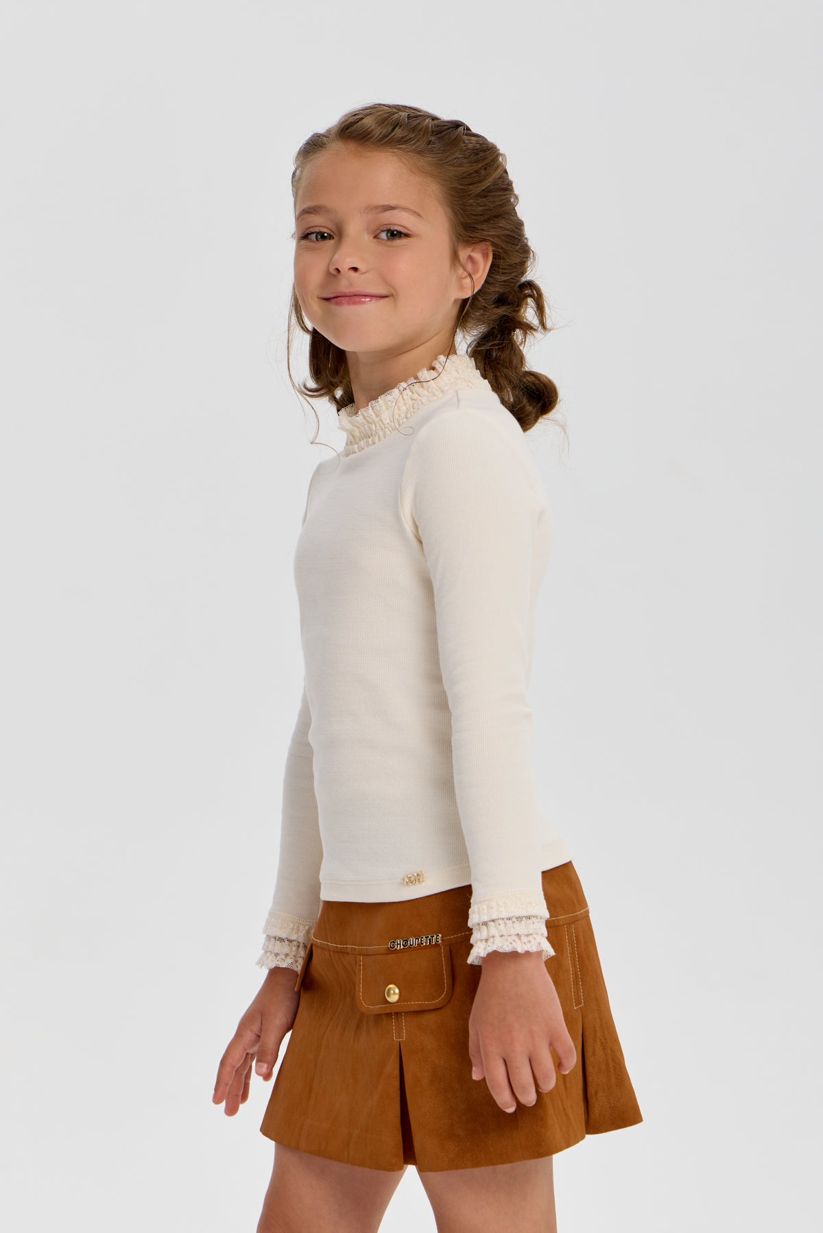 Turtleneck with Laces