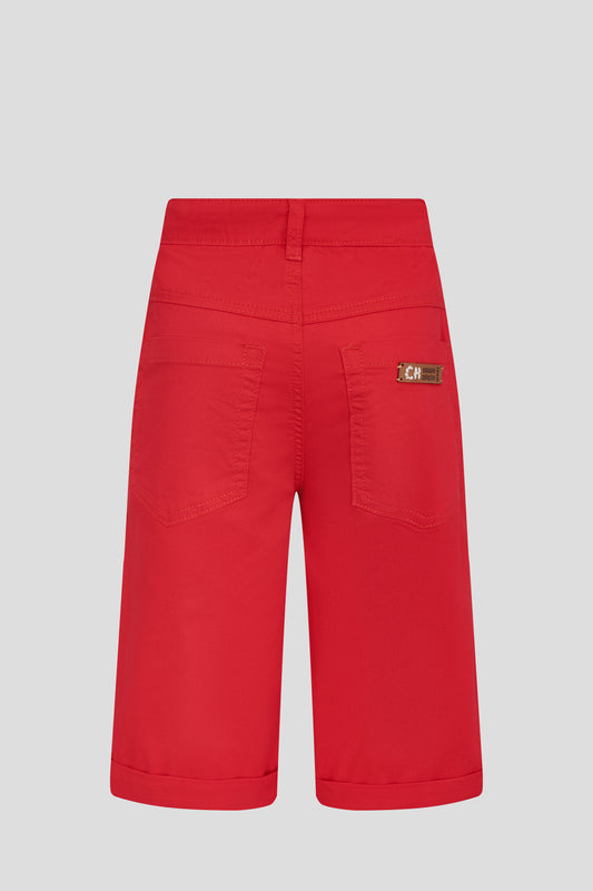 Elegance red shorts